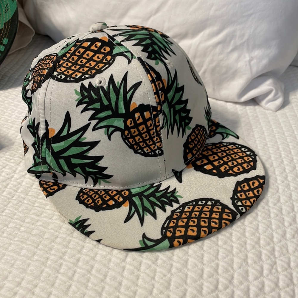 Pineapple Flat bill baseball cap